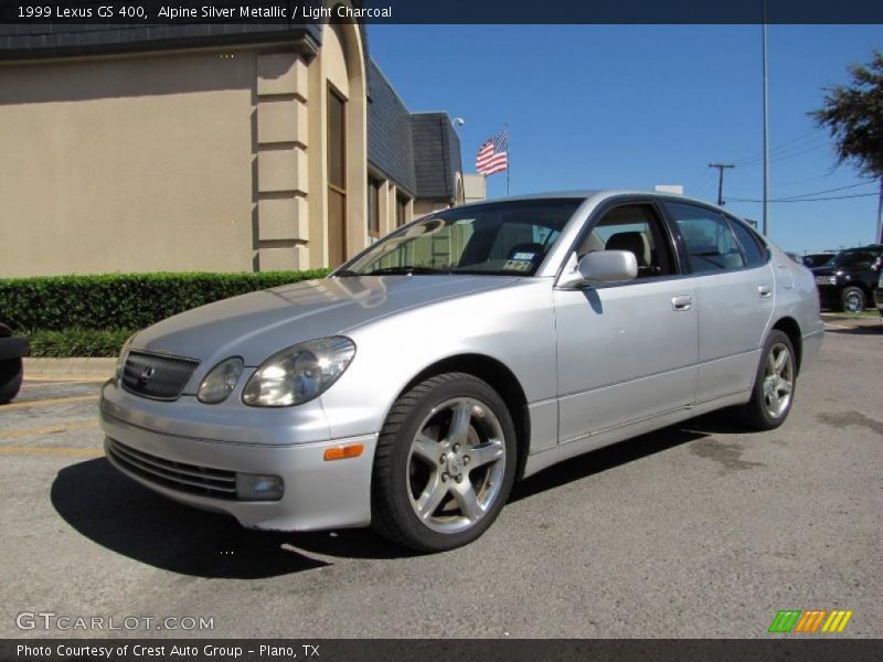 Alpine Silver Metallic / Light Charcoal 1999 Lexus GS 400