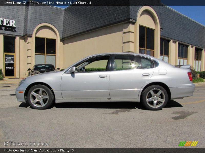 Alpine Silver Metallic / Light Charcoal 1999 Lexus GS 400