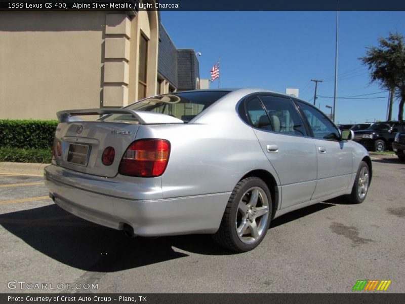 Alpine Silver Metallic / Light Charcoal 1999 Lexus GS 400