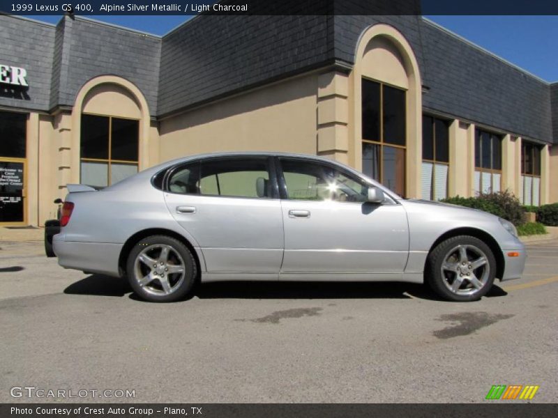 Alpine Silver Metallic / Light Charcoal 1999 Lexus GS 400