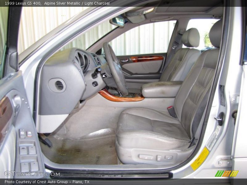 Alpine Silver Metallic / Light Charcoal 1999 Lexus GS 400