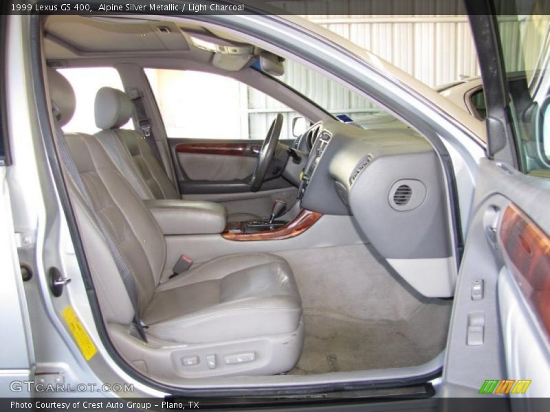 Alpine Silver Metallic / Light Charcoal 1999 Lexus GS 400