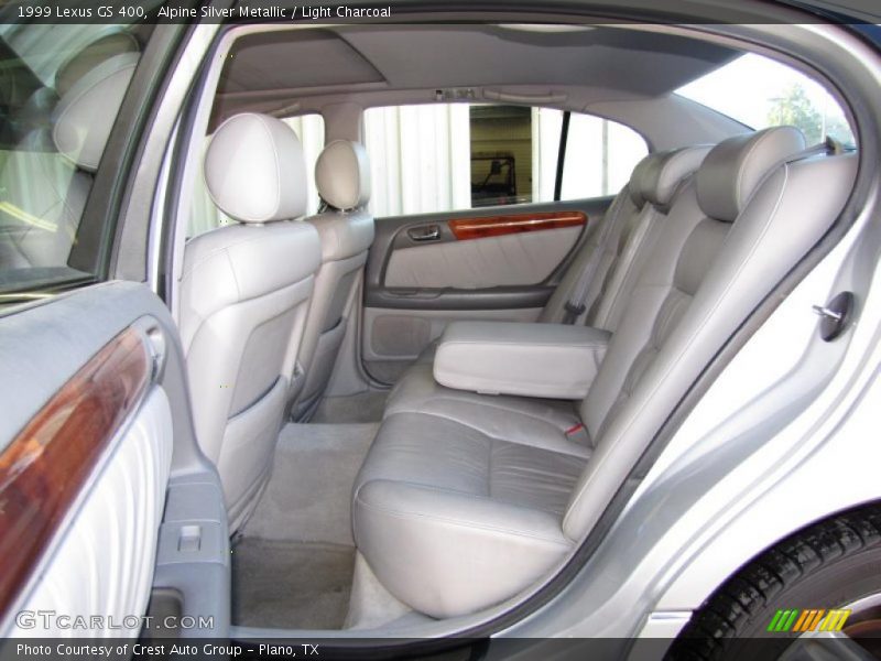 Alpine Silver Metallic / Light Charcoal 1999 Lexus GS 400