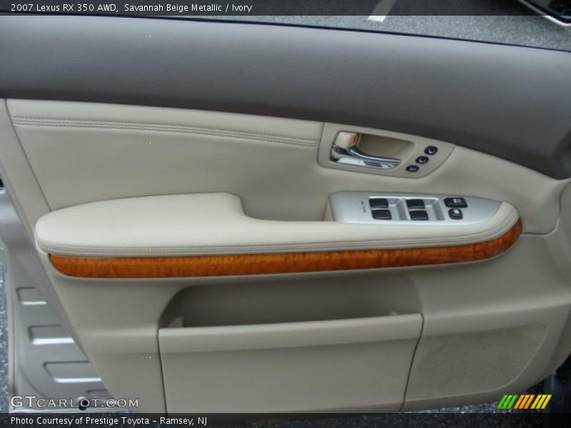 Savannah Beige Metallic / Ivory 2007 Lexus RX 350 AWD