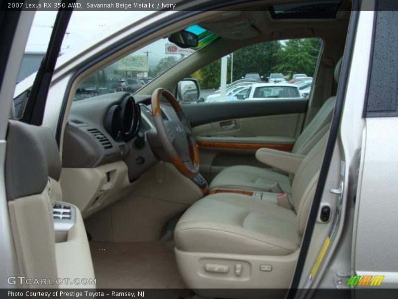 Savannah Beige Metallic / Ivory 2007 Lexus RX 350 AWD