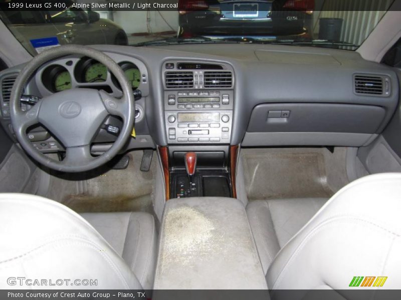 Alpine Silver Metallic / Light Charcoal 1999 Lexus GS 400