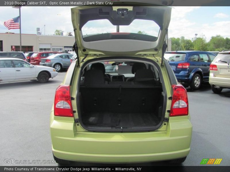 Optic Green Metallic / Dark Slate Gray 2010 Dodge Caliber SXT