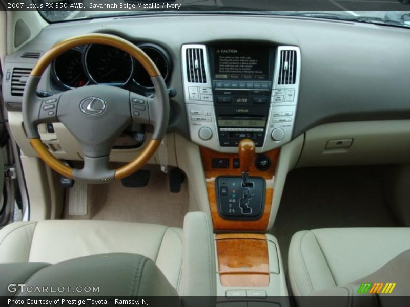 Savannah Beige Metallic / Ivory 2007 Lexus RX 350 AWD