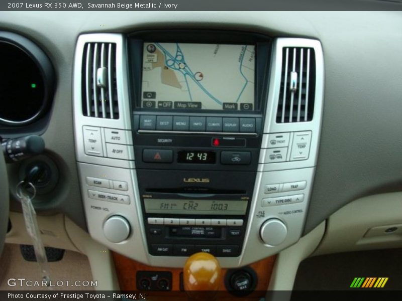 Savannah Beige Metallic / Ivory 2007 Lexus RX 350 AWD