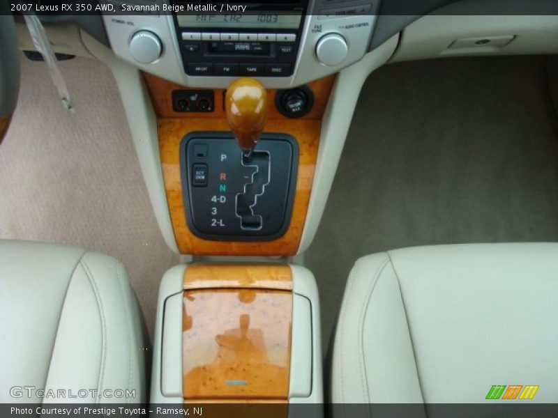 Savannah Beige Metallic / Ivory 2007 Lexus RX 350 AWD