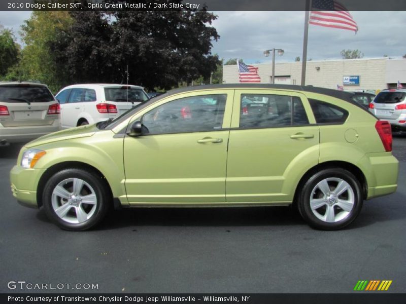  2010 Caliber SXT Optic Green Metallic