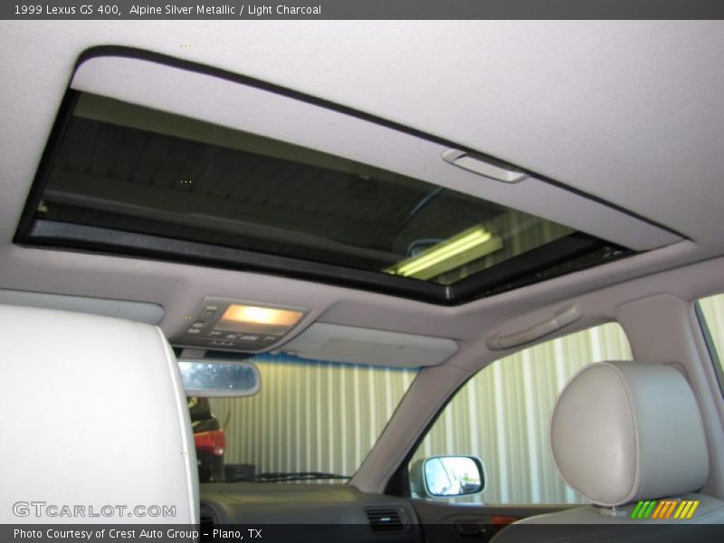 Alpine Silver Metallic / Light Charcoal 1999 Lexus GS 400
