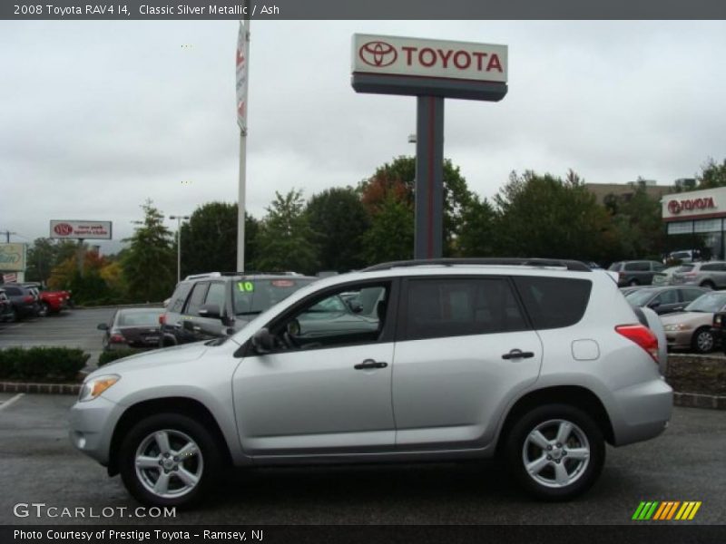 Classic Silver Metallic / Ash 2008 Toyota RAV4 I4