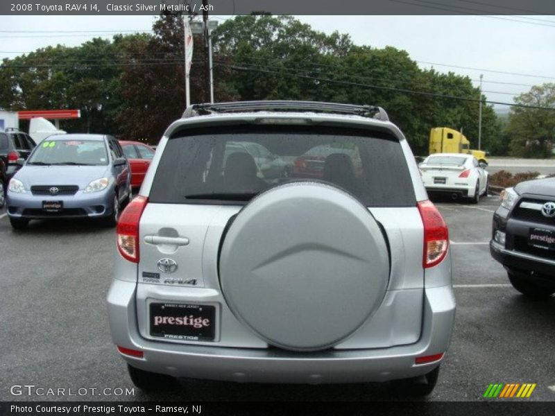 Classic Silver Metallic / Ash 2008 Toyota RAV4 I4