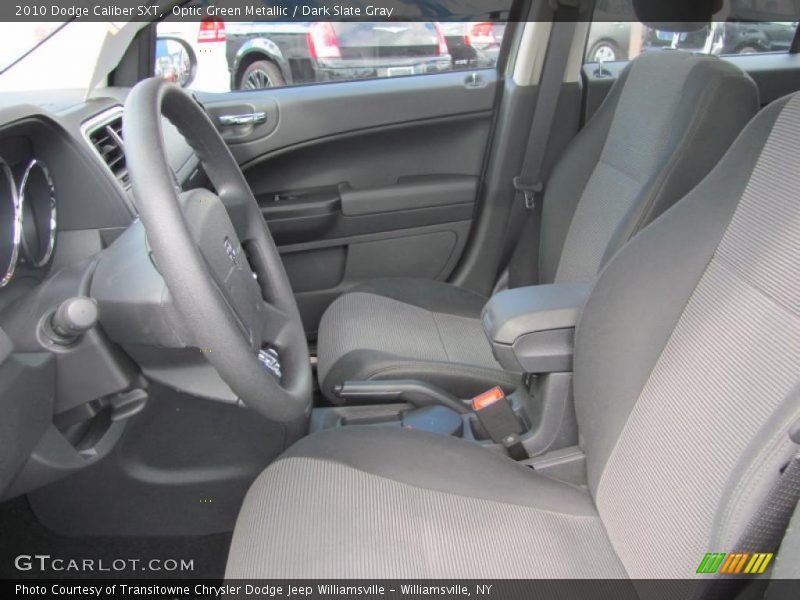 Optic Green Metallic / Dark Slate Gray 2010 Dodge Caliber SXT