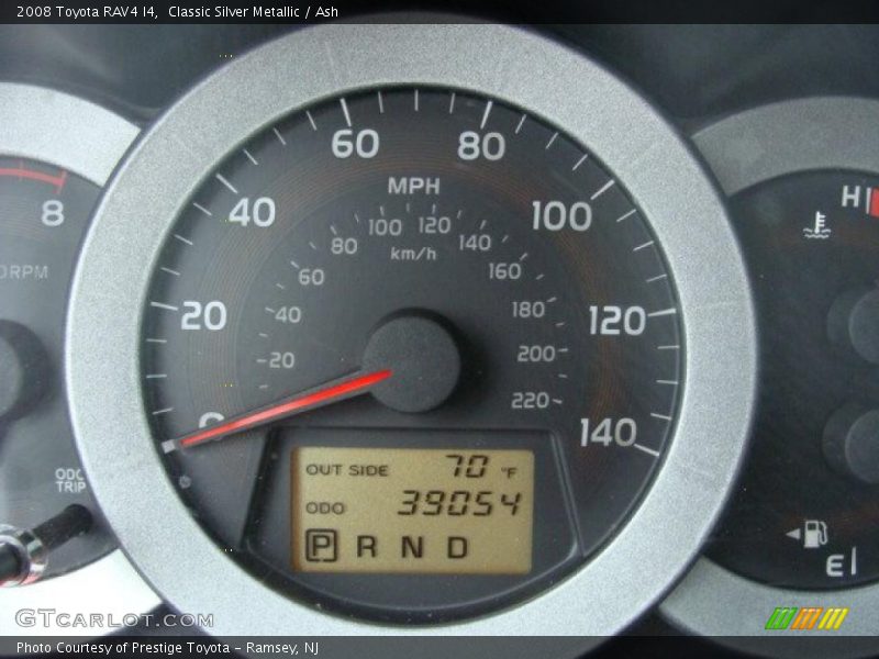Classic Silver Metallic / Ash 2008 Toyota RAV4 I4