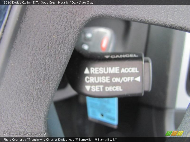 Optic Green Metallic / Dark Slate Gray 2010 Dodge Caliber SXT