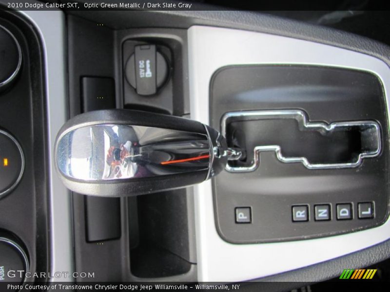 Optic Green Metallic / Dark Slate Gray 2010 Dodge Caliber SXT