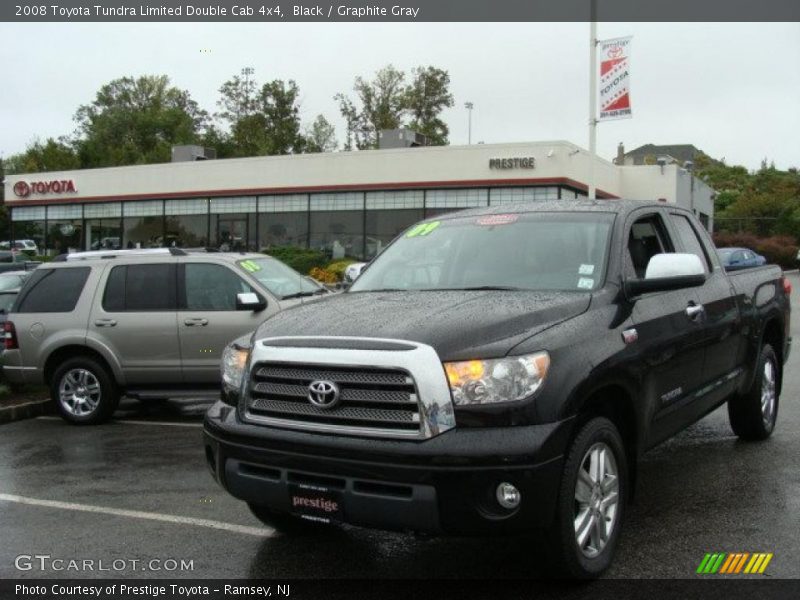 Black / Graphite Gray 2008 Toyota Tundra Limited Double Cab 4x4