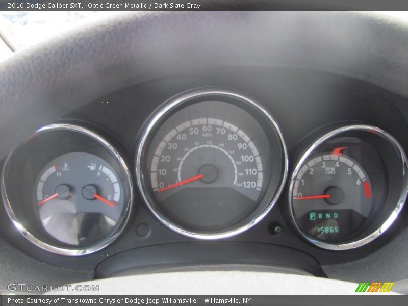 Optic Green Metallic / Dark Slate Gray 2010 Dodge Caliber SXT