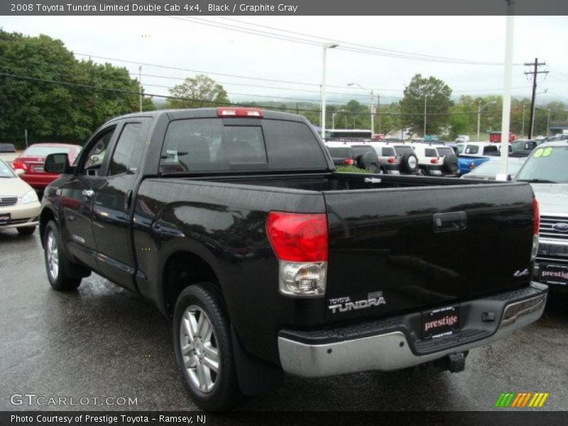 Black / Graphite Gray 2008 Toyota Tundra Limited Double Cab 4x4