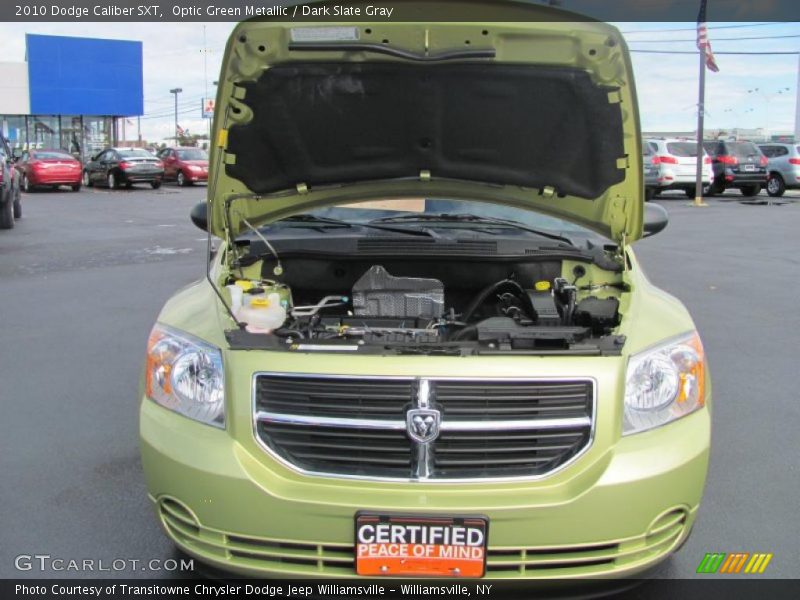 Optic Green Metallic / Dark Slate Gray 2010 Dodge Caliber SXT