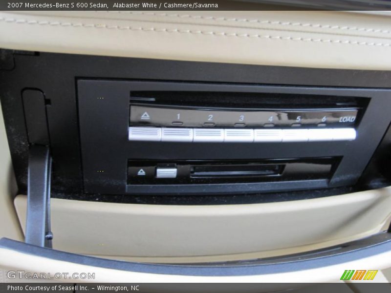 Alabaster White / Cashmere/Savanna 2007 Mercedes-Benz S 600 Sedan