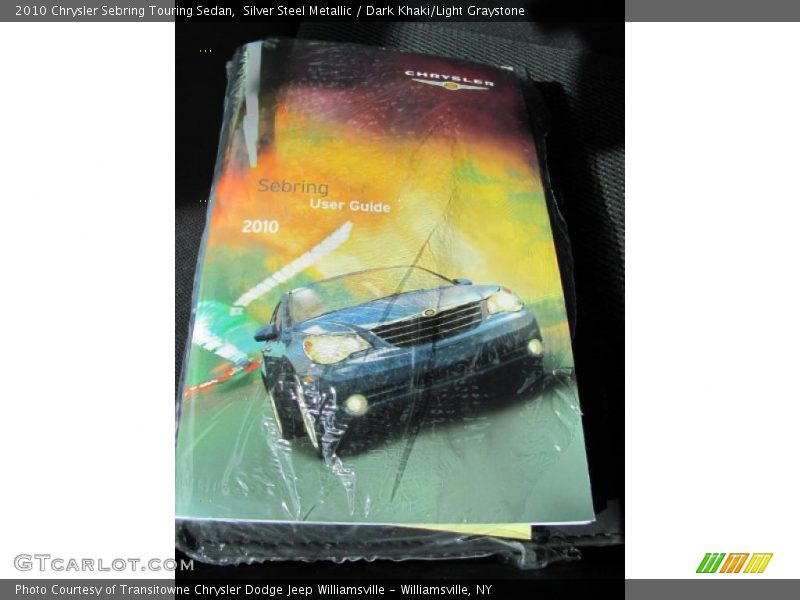 Silver Steel Metallic / Dark Khaki/Light Graystone 2010 Chrysler Sebring Touring Sedan