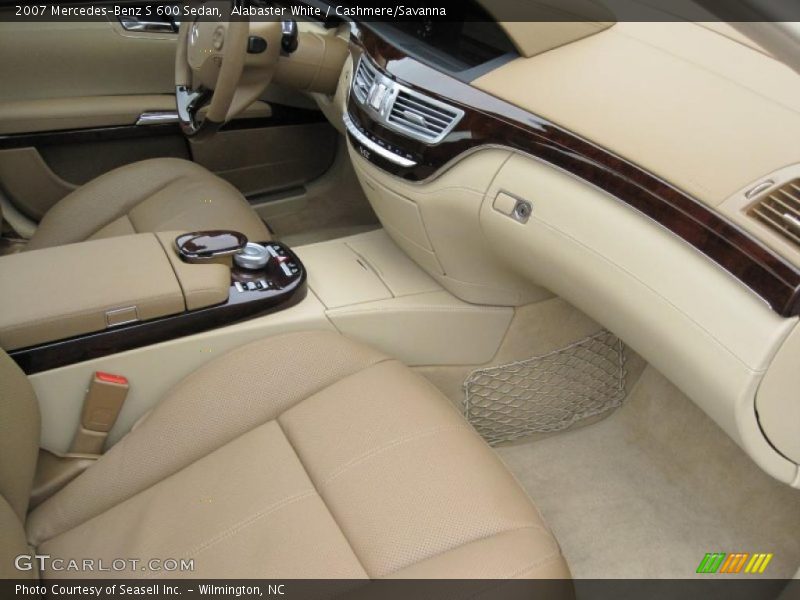  2007 S 600 Sedan Cashmere/Savanna Interior