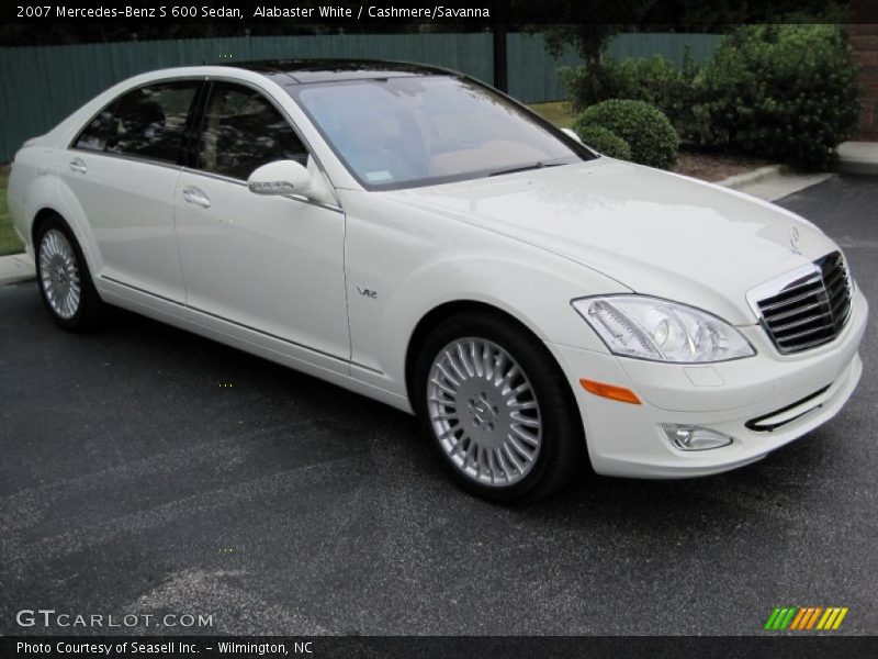  2007 S 600 Sedan Alabaster White
