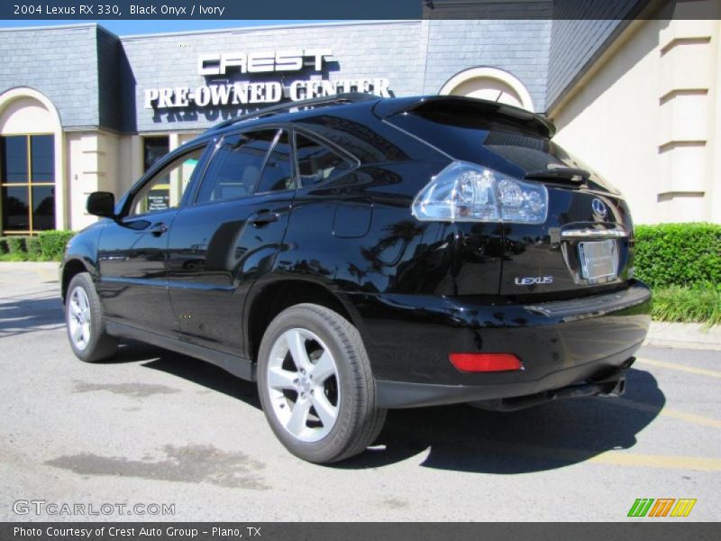 Black Onyx / Ivory 2004 Lexus RX 330