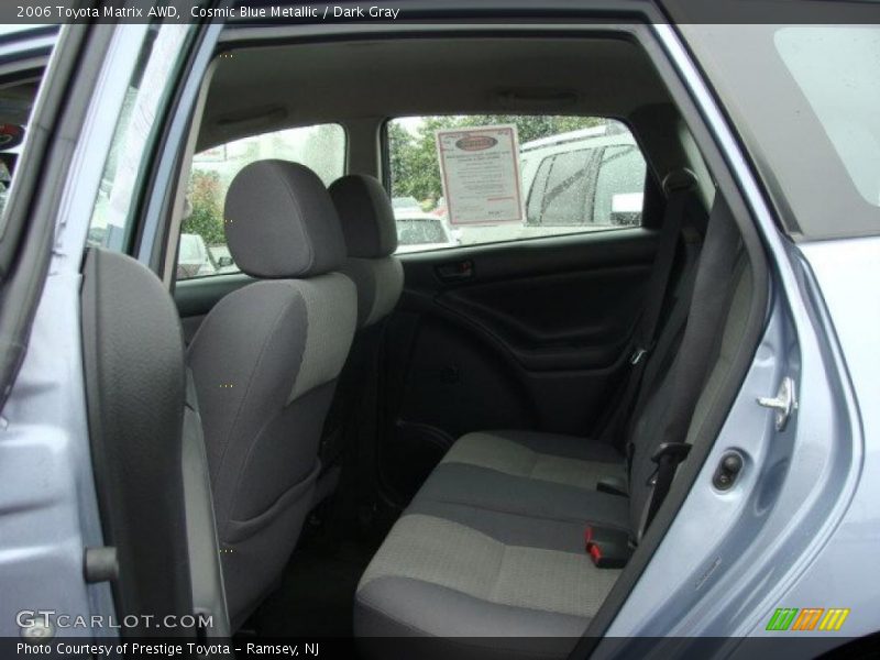Cosmic Blue Metallic / Dark Gray 2006 Toyota Matrix AWD