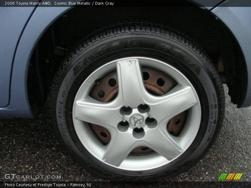 Cosmic Blue Metallic / Dark Gray 2006 Toyota Matrix AWD