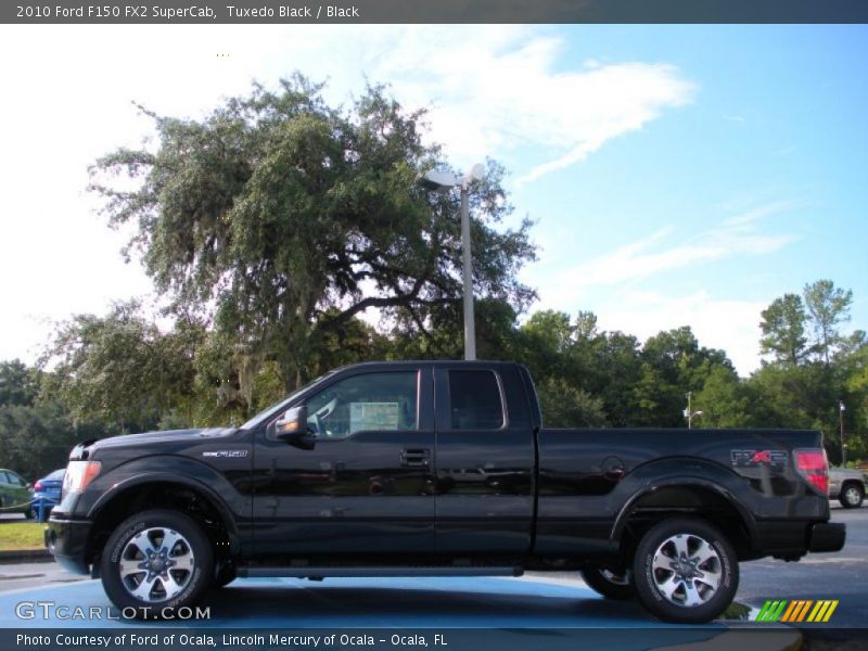 Tuxedo Black / Black 2010 Ford F150 FX2 SuperCab