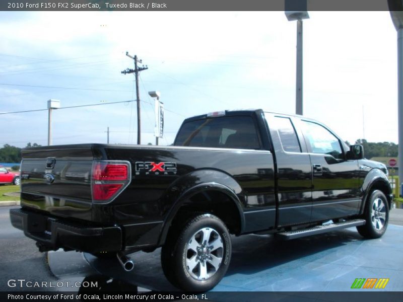 Tuxedo Black / Black 2010 Ford F150 FX2 SuperCab