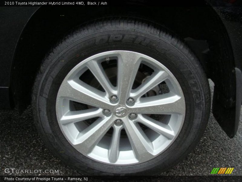 Black / Ash 2010 Toyota Highlander Hybrid Limited 4WD