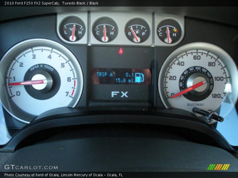 Tuxedo Black / Black 2010 Ford F150 FX2 SuperCab