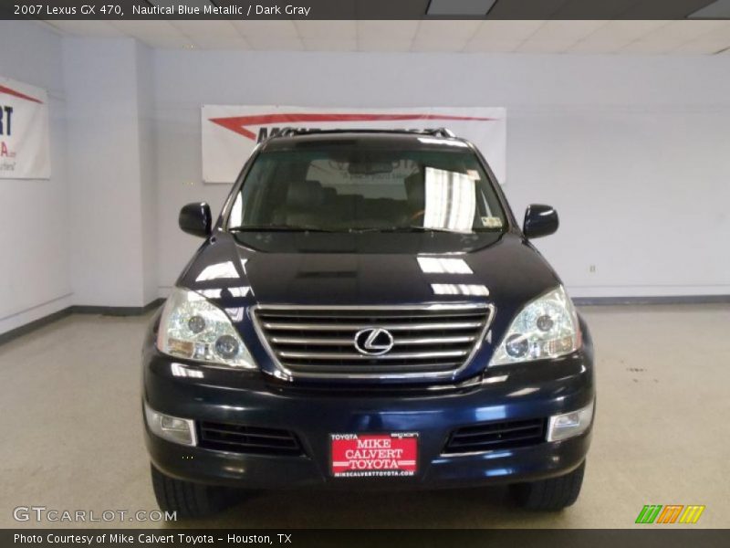 Nautical Blue Metallic / Dark Gray 2007 Lexus GX 470