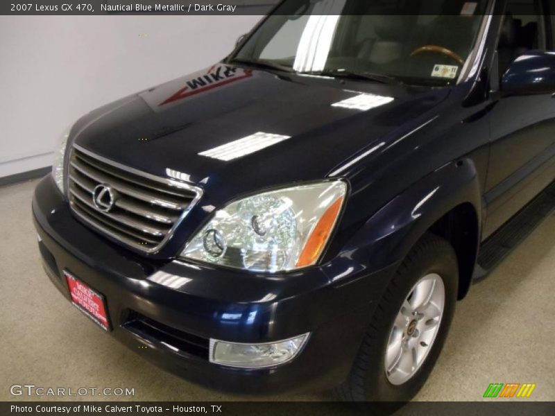 Nautical Blue Metallic / Dark Gray 2007 Lexus GX 470