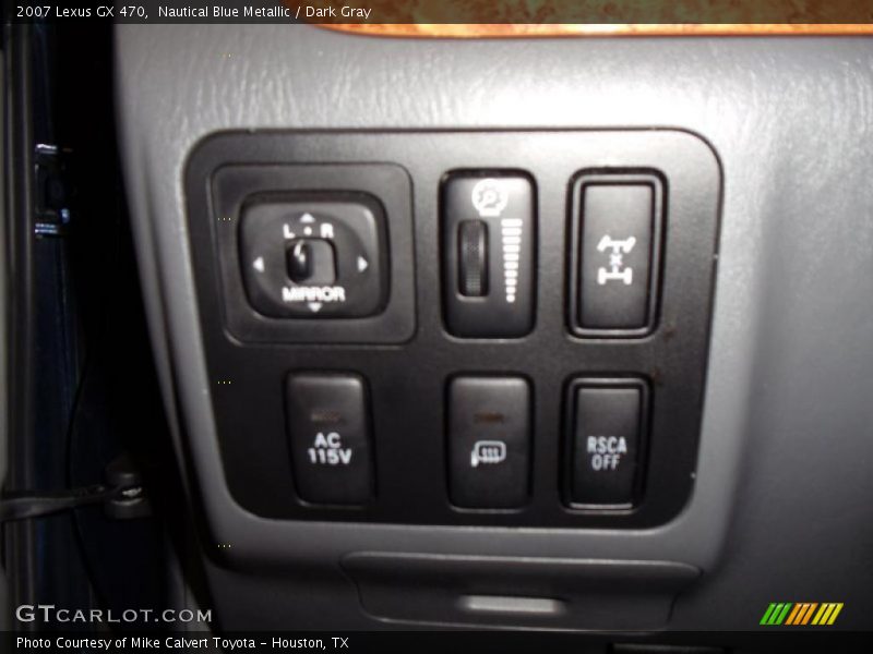 Nautical Blue Metallic / Dark Gray 2007 Lexus GX 470