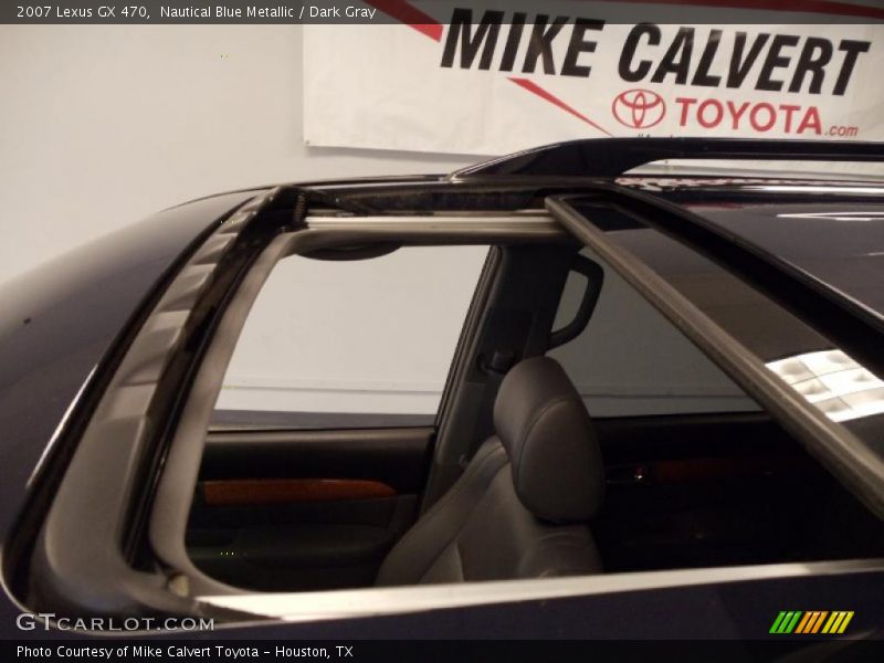 Nautical Blue Metallic / Dark Gray 2007 Lexus GX 470