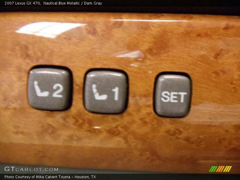 Nautical Blue Metallic / Dark Gray 2007 Lexus GX 470
