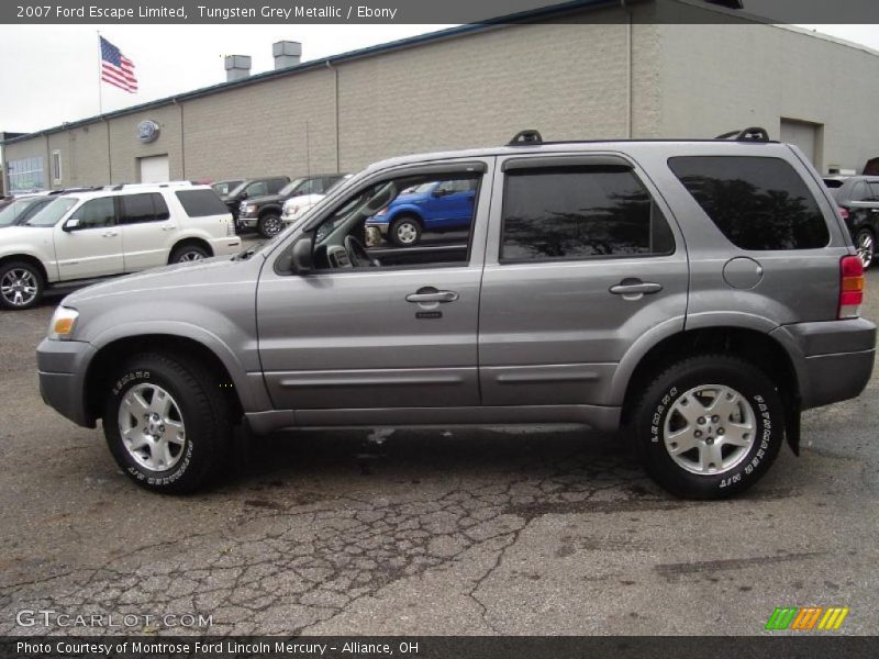 Tungsten Grey Metallic / Ebony 2007 Ford Escape Limited