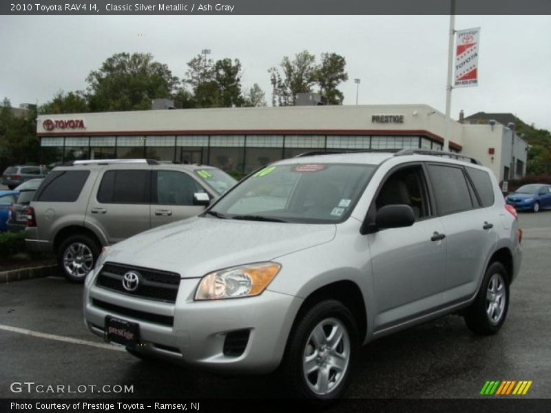 Classic Silver Metallic / Ash Gray 2010 Toyota RAV4 I4