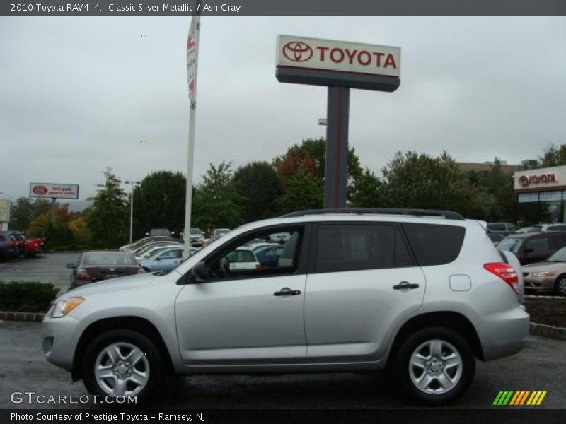 Classic Silver Metallic / Ash Gray 2010 Toyota RAV4 I4