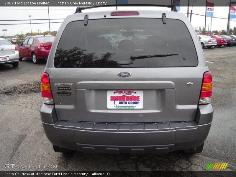 Tungsten Grey Metallic / Ebony 2007 Ford Escape Limited