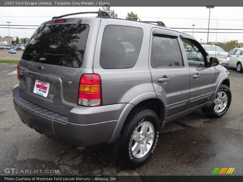 Tungsten Grey Metallic / Ebony 2007 Ford Escape Limited
