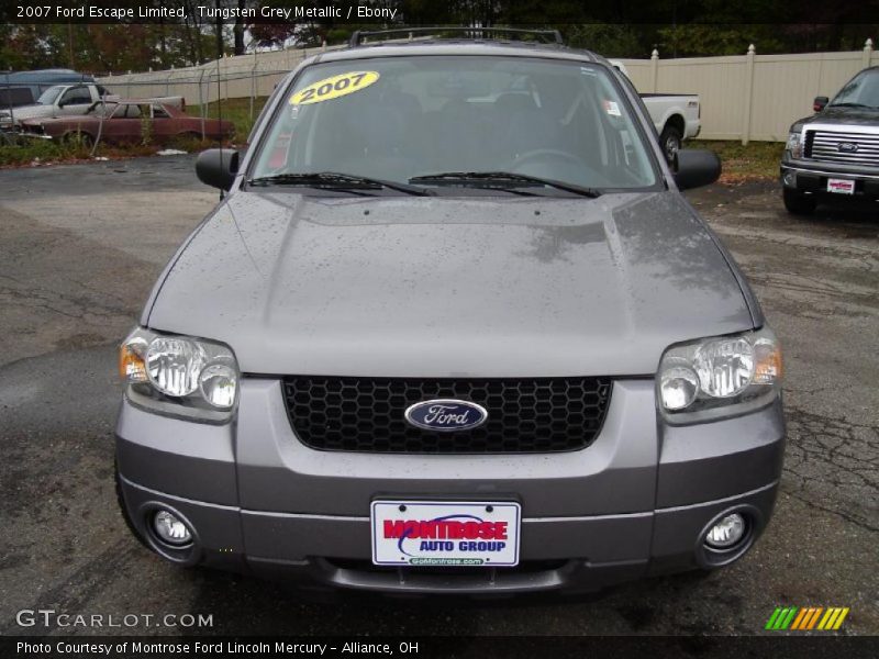 Tungsten Grey Metallic / Ebony 2007 Ford Escape Limited