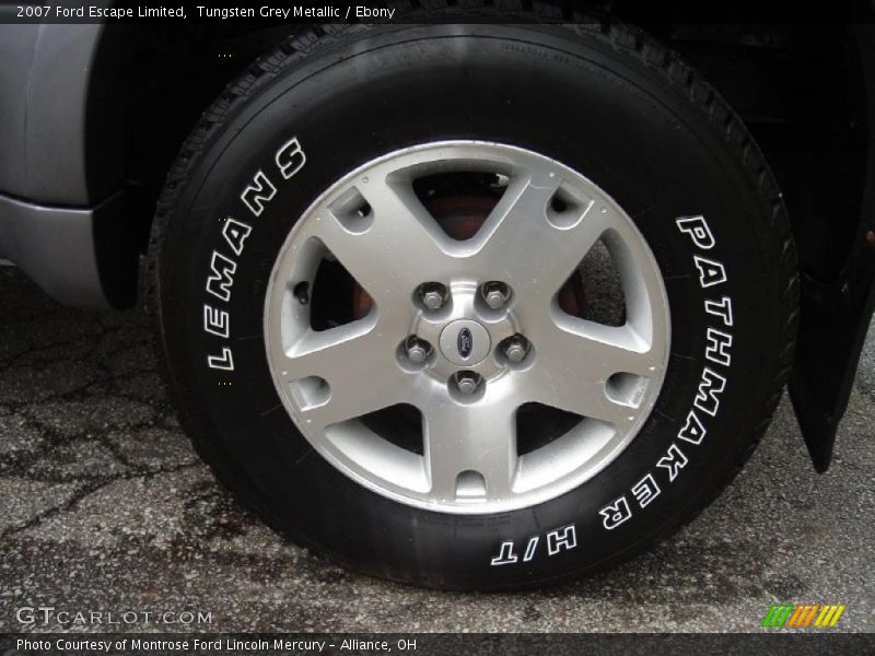 Tungsten Grey Metallic / Ebony 2007 Ford Escape Limited