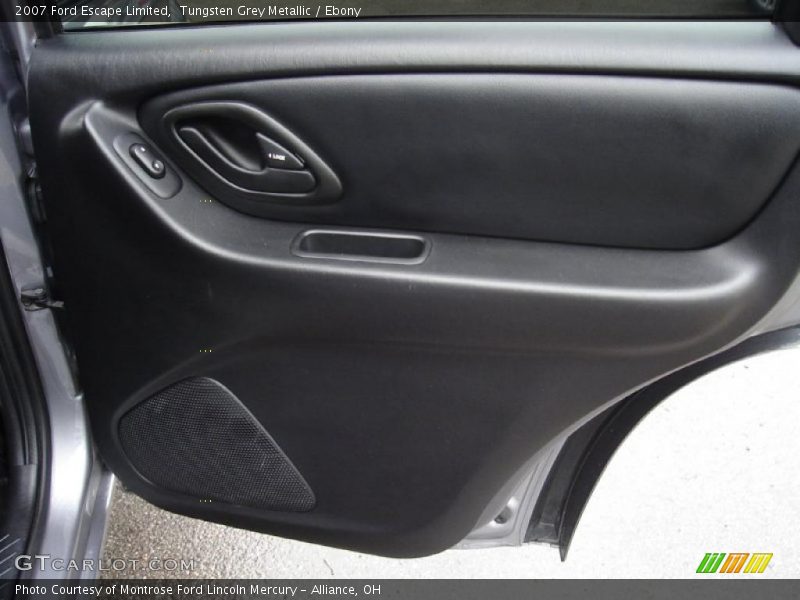 Tungsten Grey Metallic / Ebony 2007 Ford Escape Limited